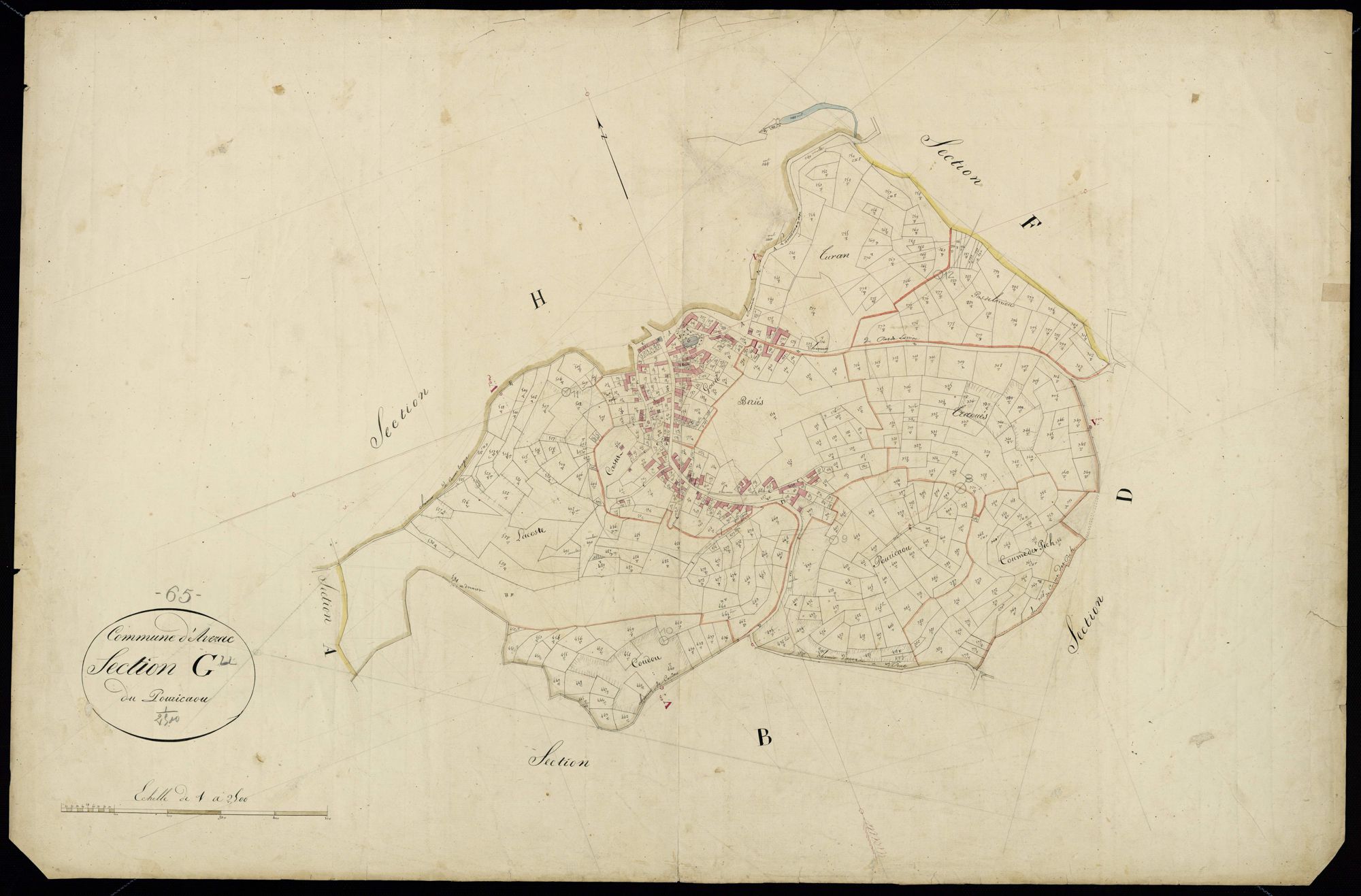 Avezac-Prat-Lahitte - Avezac-Prat.- Section G
