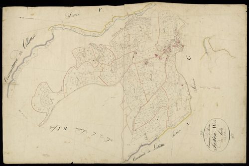 Avezac-Prat-Lahitte - Avezac-Prat.- Section H, 2e feuille