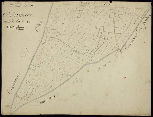 Azereix - Azereix.- Section F, 2e feuille
