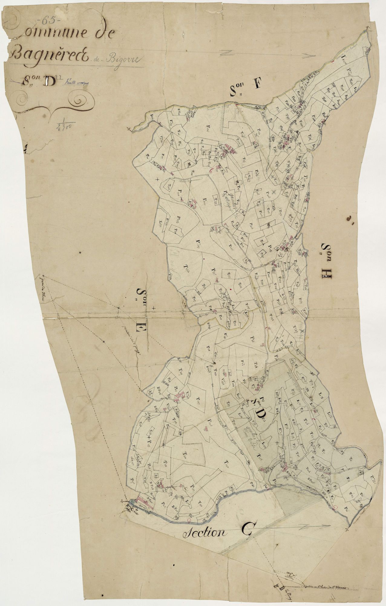 Bagnères-de-Bigorre - Bagnères-de-Bigorre.- Section D