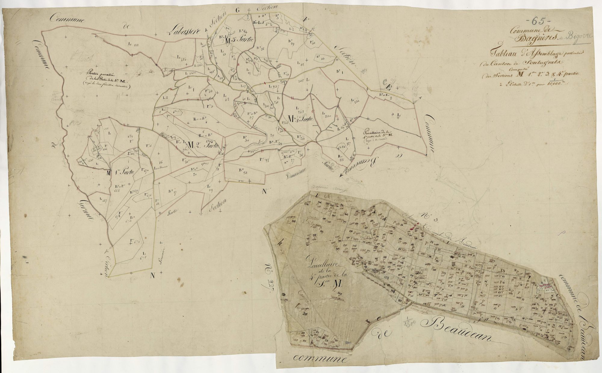 Bagnères-de-Bigorre - Bagnères-de-Bigorre.- Section M, 1re, 2e, 3e et 4e parties