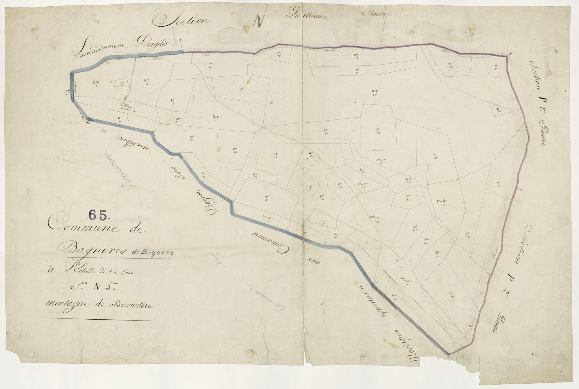 Bagnères-de-Bigorre - Bagnères-de-Bigorre.- Section N, 5e partie