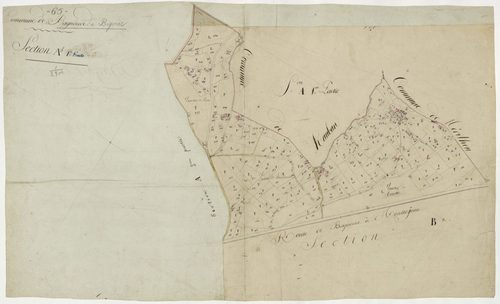 Bagnères-de-Bigorre - Bagnères-de-Bigorre.- Section A, 1re feuille