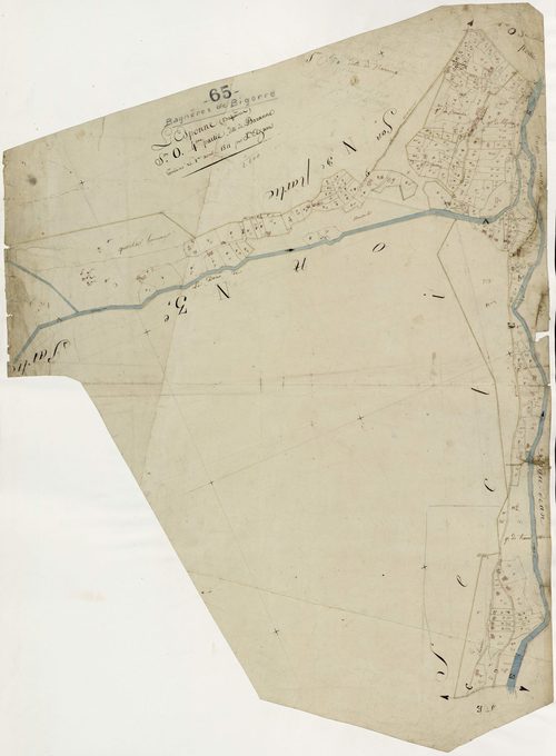 Bagnères-de-Bigorre - Bagnères-de-Bigorre.- Section O, 4e feuille