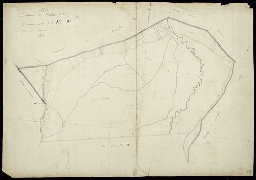 Barbazan-Debat - Barbazan-Debat.- Section B, 1re feuille