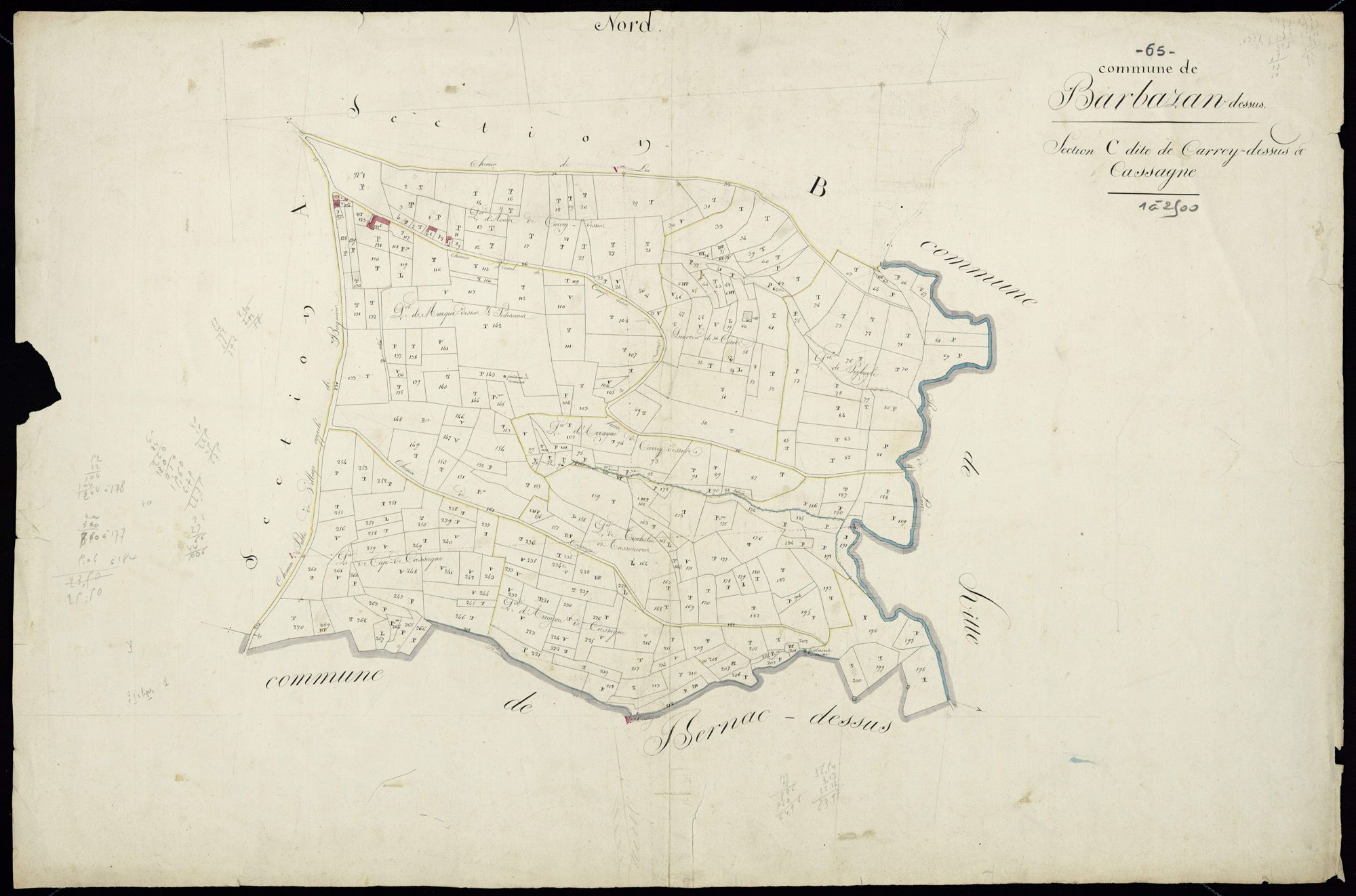 Barbazan-Dessus - Barbazan-Dessus.- Section C