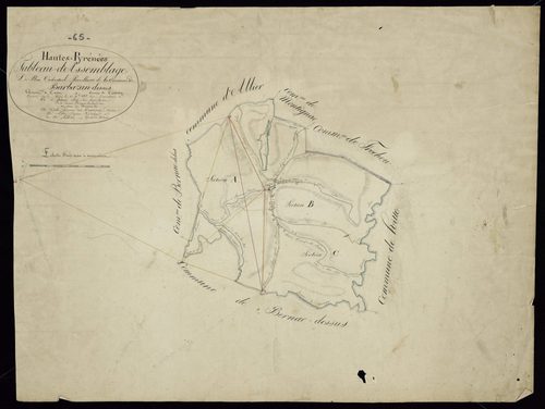 Barbazan-Dessus - Barbazan-Dessus.- Tableau d'assemblage