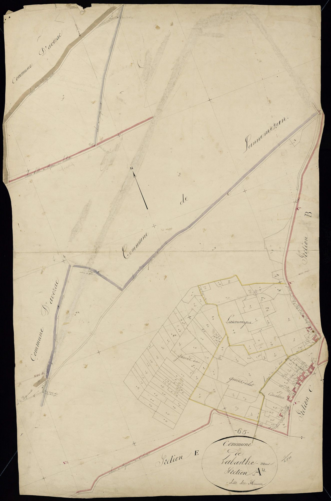 La Barthe-de-Neste - La Barthe-de-Neste.- Section A