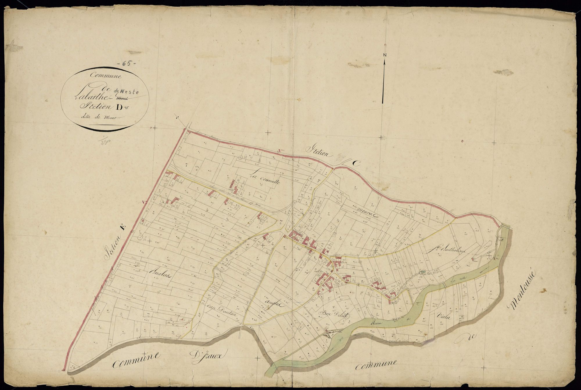 La Barthe-de-Neste - La Barthe-de-Neste.- Section D