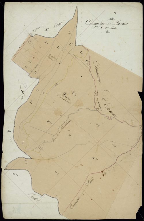 Bartrès - Bartrès.- Section A, 2e feuille