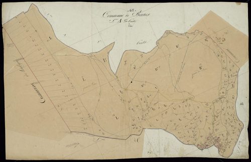 Bartrès - Bartrès.- Section A, 3e feuille