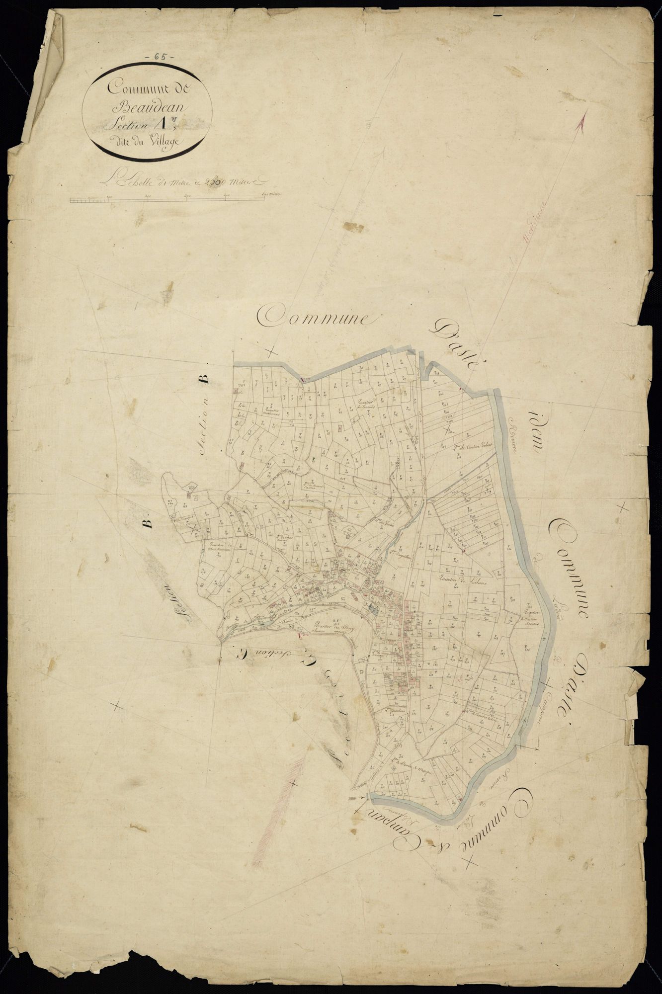 Beaudéan - Beaudéan.- Section A