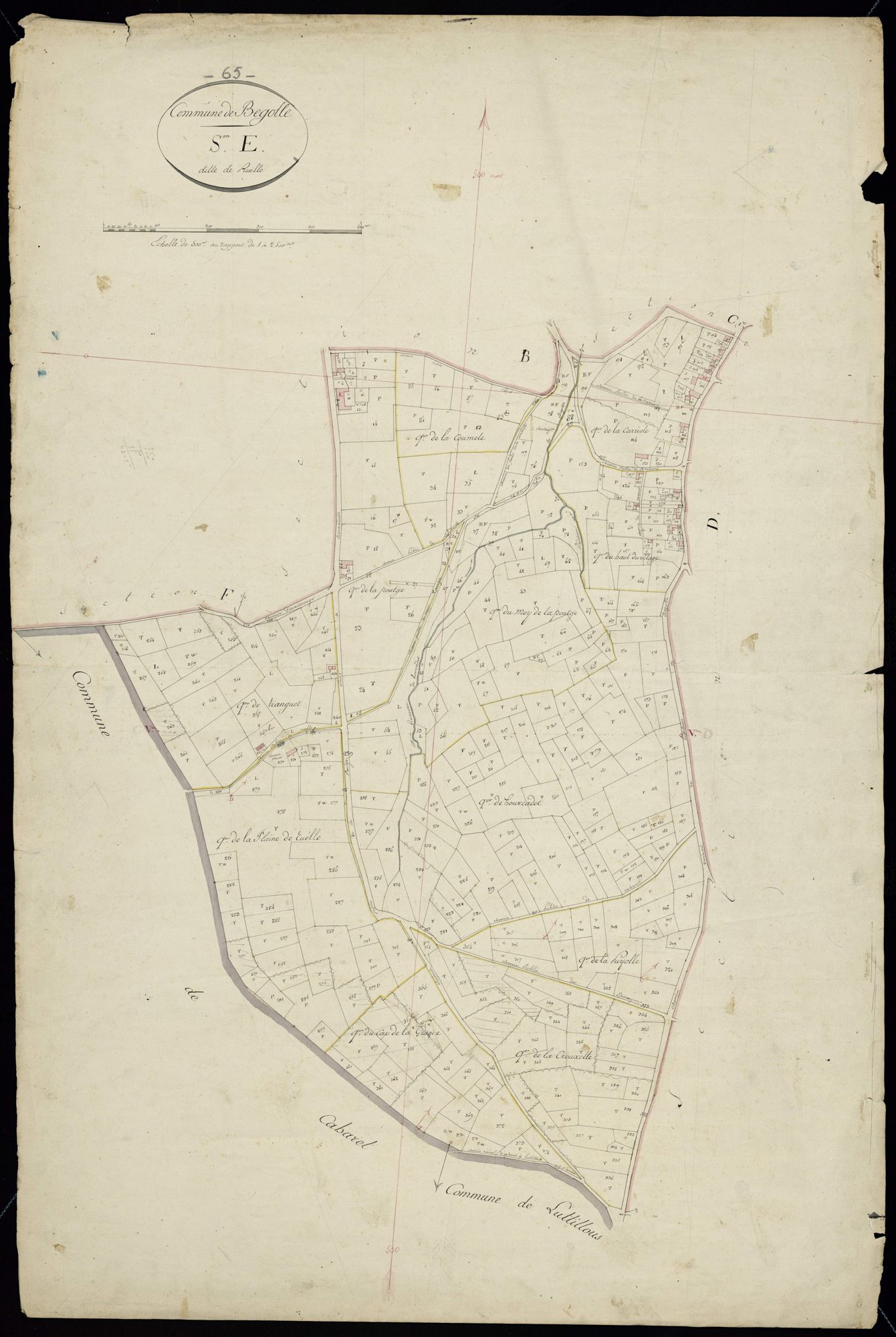 Bégole - Bégole.- Section E