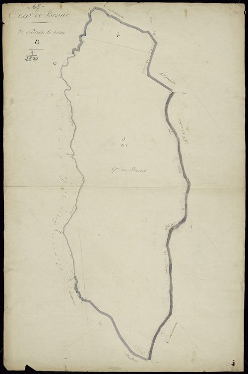 Bénac - Bénac.- Section B, 2e partie