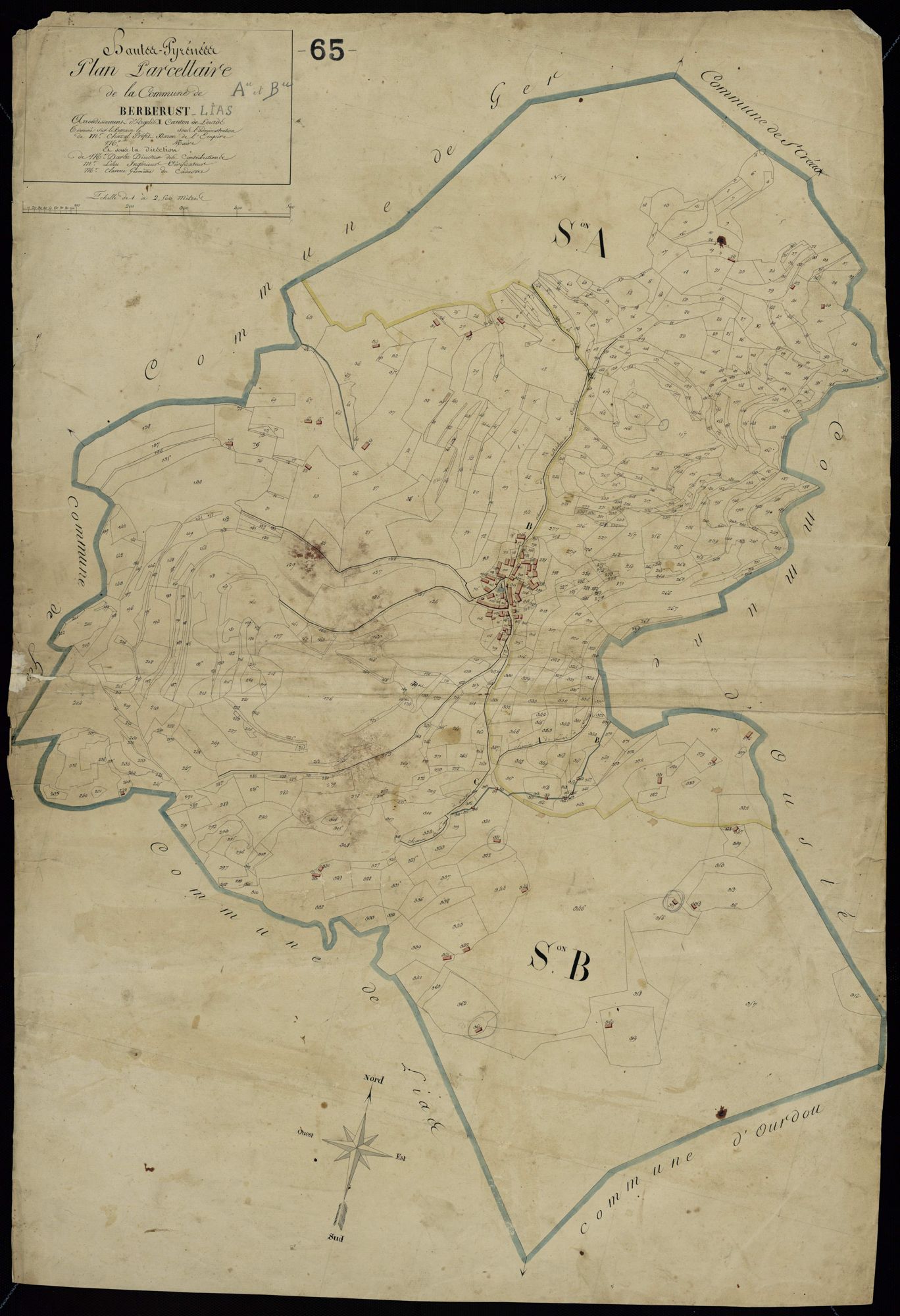 Berbérust-Lias - Berbérust-Lias.- Section AB