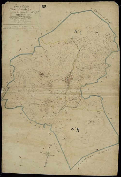 Berbérust-Lias - Berbérust-Lias.- Section AB