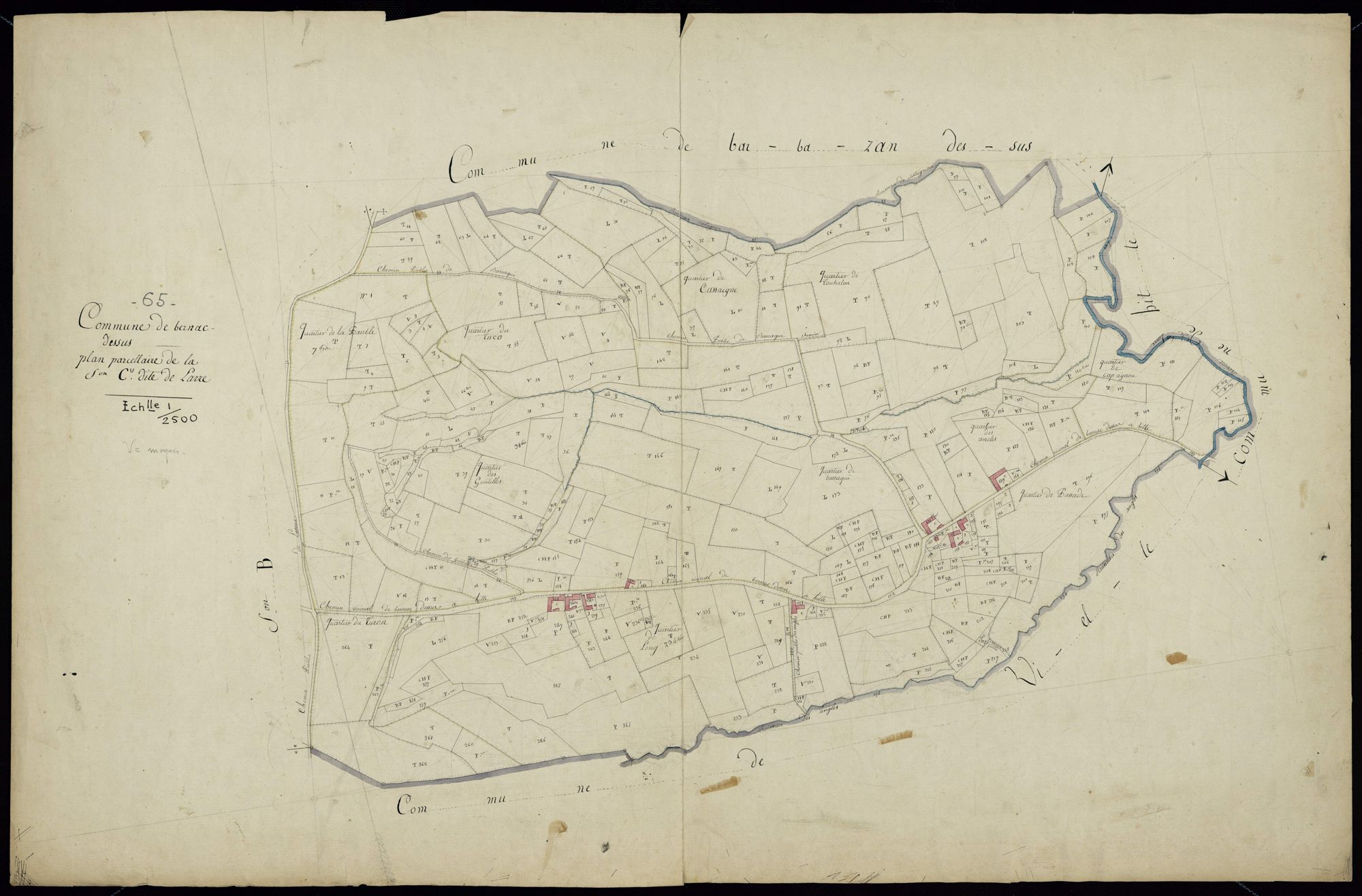 Bernac-Dessus - Bernac-Dessus.- Section C
