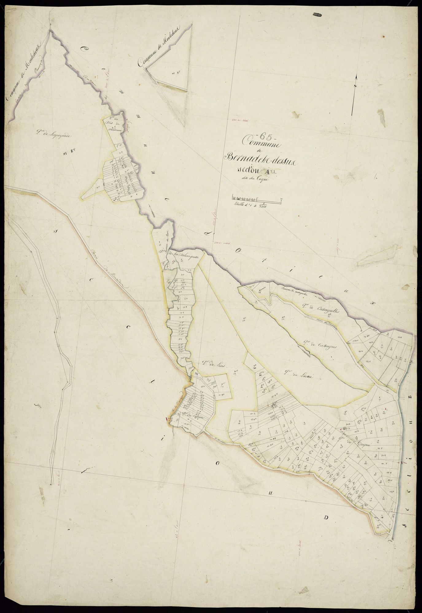 Bernadets-Dessus - Bernadets-Dessus.- Section A
