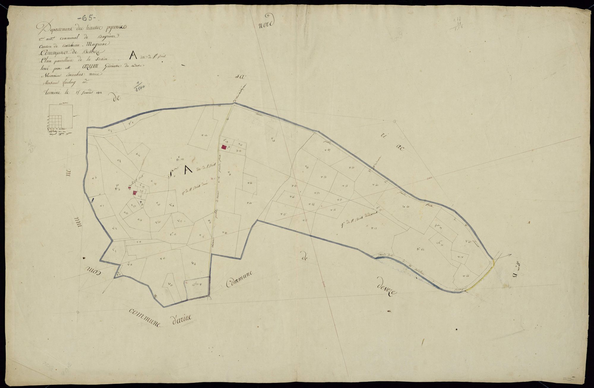Betbèze - Betbèze.- Section A