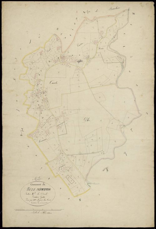 Bize - Bize.- Section B, 1re feuille