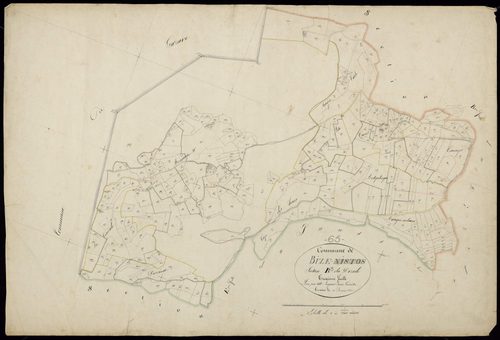Bize - Bize.- Section B, 3e feuille