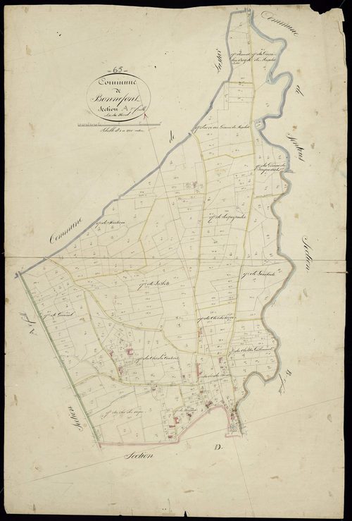 Bonnefont - Bonnefont.- Section A, 2e feuille
