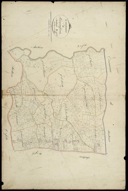 Bonnefont - Bonnefont.- Section B, 1re feuille
