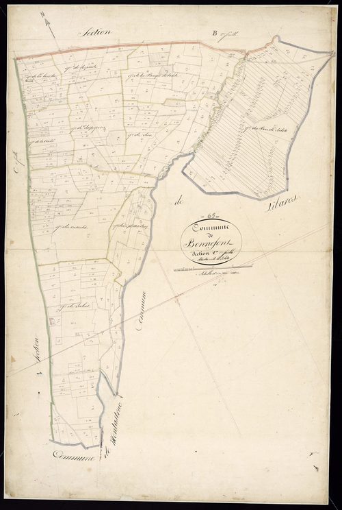 Bonnefont - Bonnefont.- Section C, 2e feuille