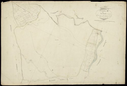 Bonnemazon - Bonnemazon.- Section A, 1re feuille