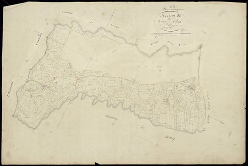 Bonnemazon - Bonnemazon.- Section B, 1re feuille