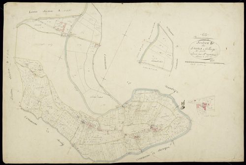 Bonnemazon - Bonnemazon.- Section B, 2e feuille