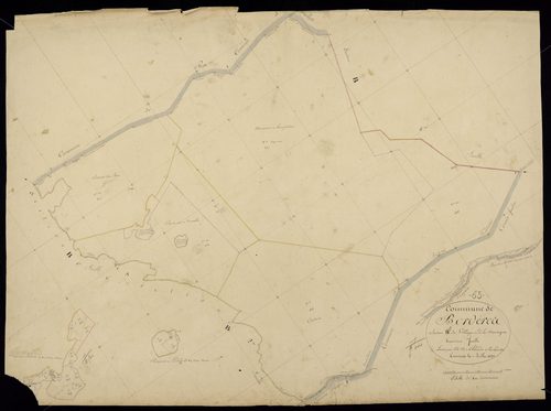 Bordères-Louron - Bordères-Louron.- Section B, 3e feuille