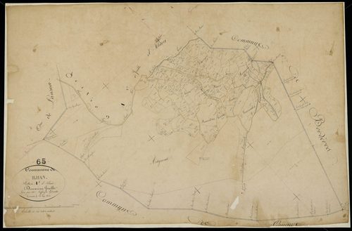 Bordères-Louron - Ilhan.- Section A, 2e feuille