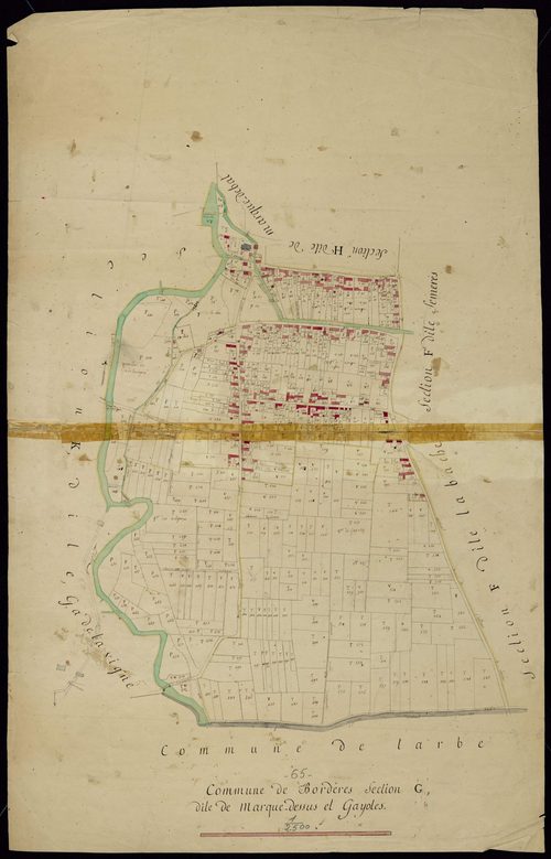 Bordères-sur-l'Échez - Bordères-sur-L'Echez.- Section G