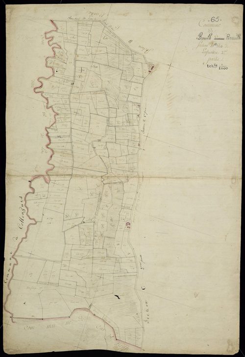Bouilh-Péreuilh - Bouilh-Péreuilh.- Section B, 2e feuille