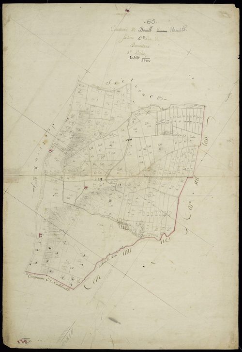Bouilh-Péreuilh - Bouilh-Péreuilh.- Section C, 2e feuille