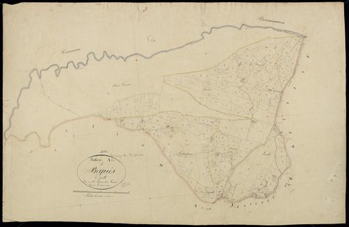 Bourg-de-Bigorre - Bourg-de-Bigorre.- Section A, 1re feuille