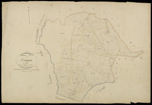 Bourg-de-Bigorre - Bourg-de-Bigorre.- Section A, 2e feuille