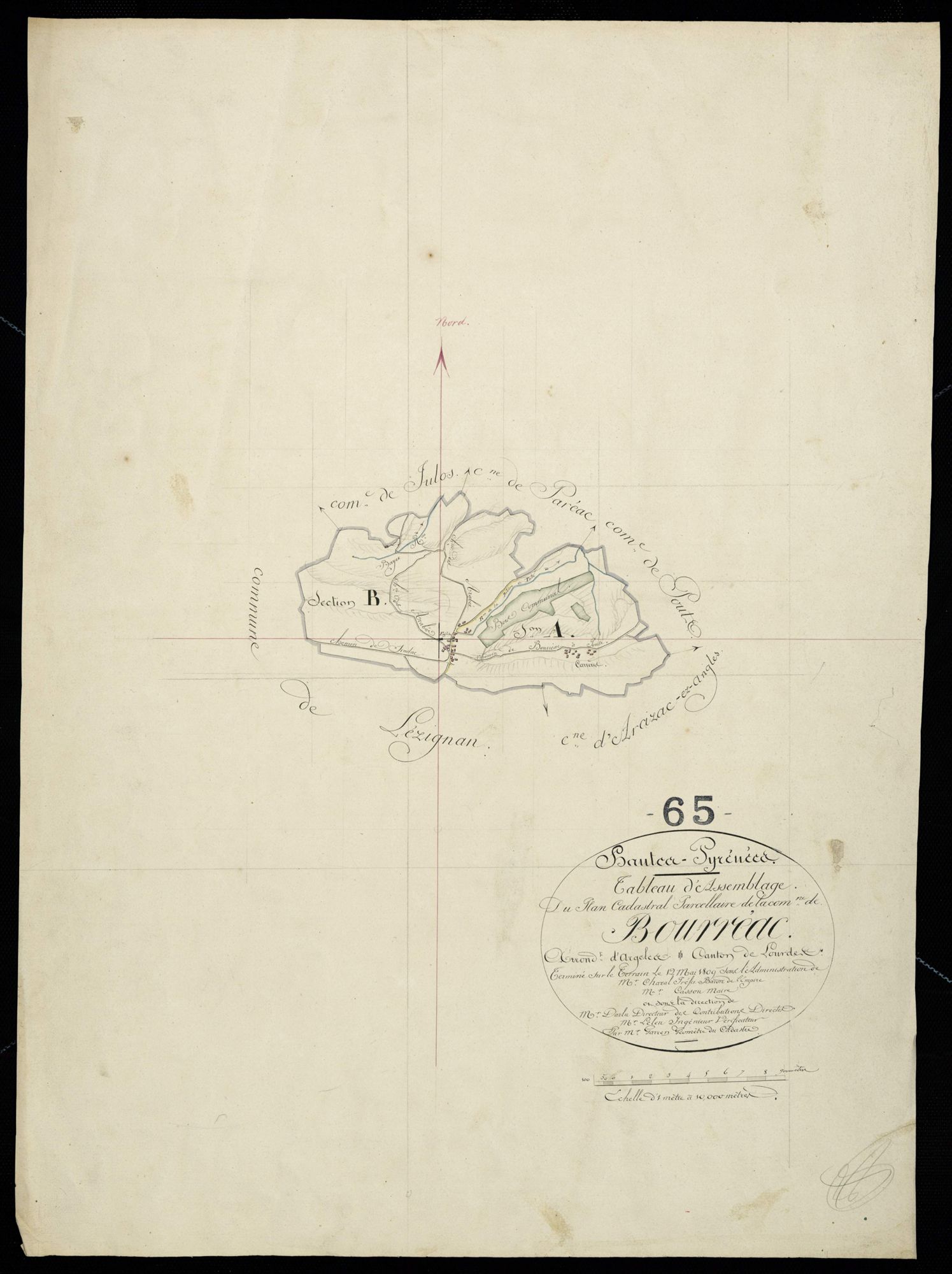 Bourréac - Bourréac.- Tableau d'assemblage