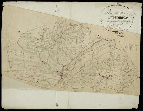 Bourréac - Bourréac.- Section AB