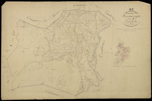 Bramevaque - Bramevaque.- Section A, 1re feuille