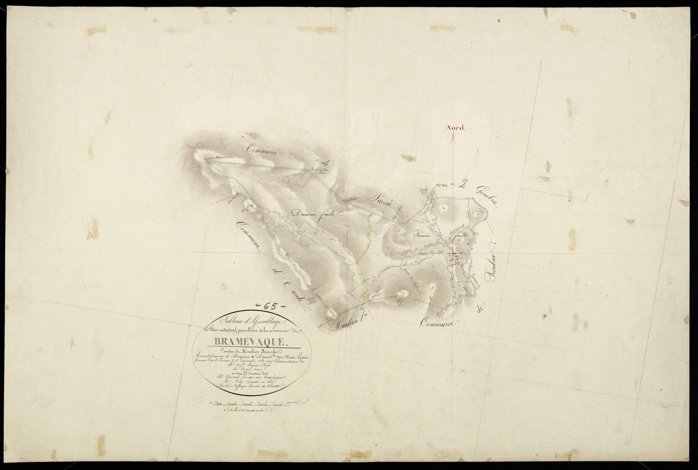 Bramevaque - Bramevaque.- Tableau d'assemblage