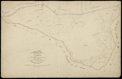 Cadéac - Cadéac.- Section A, 1ère feuille
