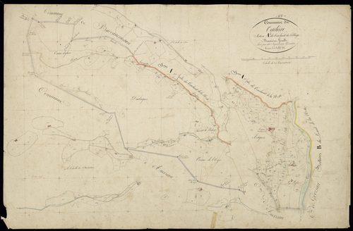 Cadéac - Cadéac.- Section A, 2e feuille