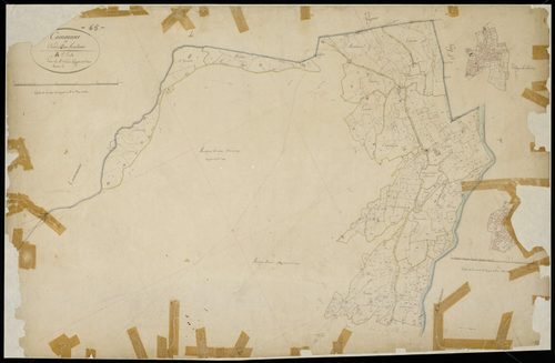 Cadeilhan-Trachère - Cadeilhan-Trachère.- Section A, 1re feuille