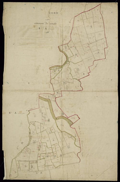 Camalès - Camalès.- Section A, 1ère et 2e parties