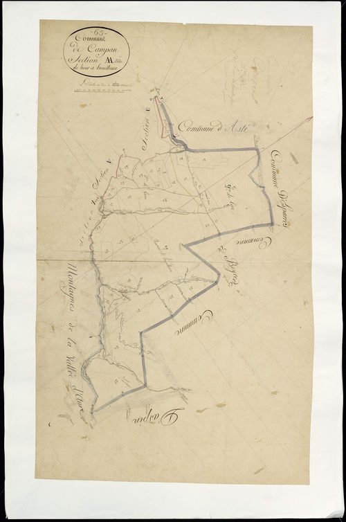 Campan - Campan.- Section AA