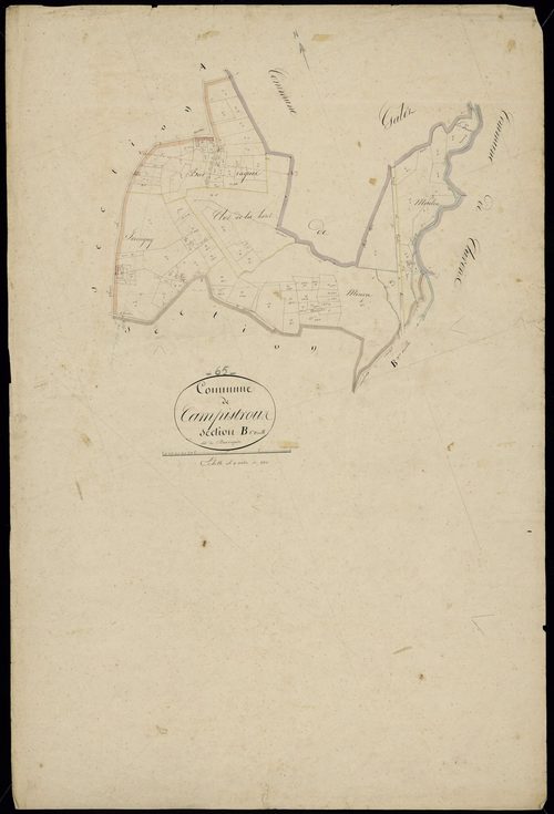 Campistrous - Campistrous.- Section B, 1re feuille