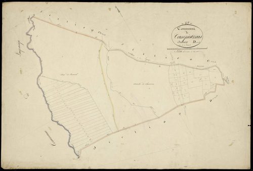 Campistrous - Campistrous.- Section D, 1re feuille