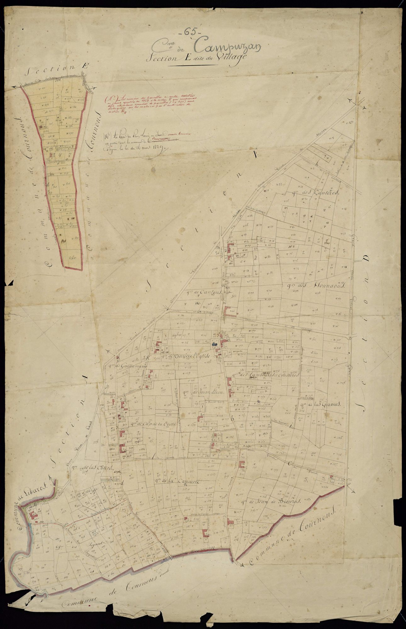 Campuzan - Campuzan.- Section E